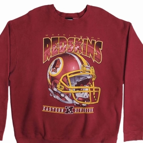 VINTAGE NFL WASHINGTON REDSKINS SWEATSHIRT 1990S SIZE XL MADE IN USA Active Wearable Comfy Streetwear