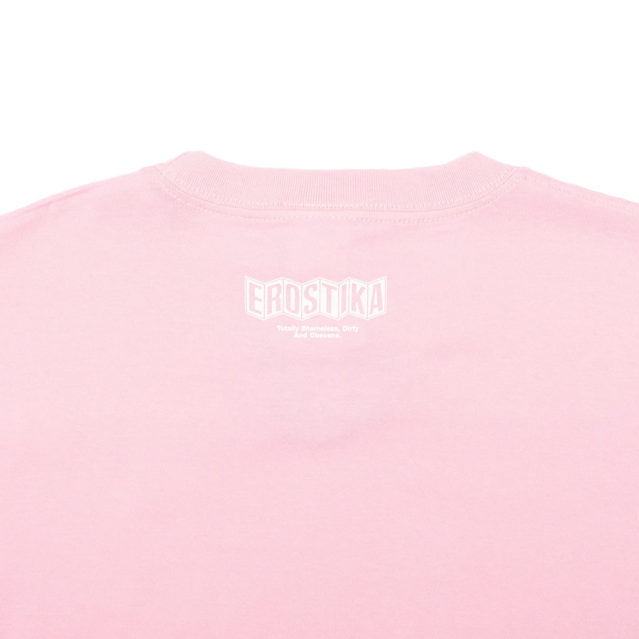 Erosty Girl PT2 T-Shirt - Pink Minimalist Stitching