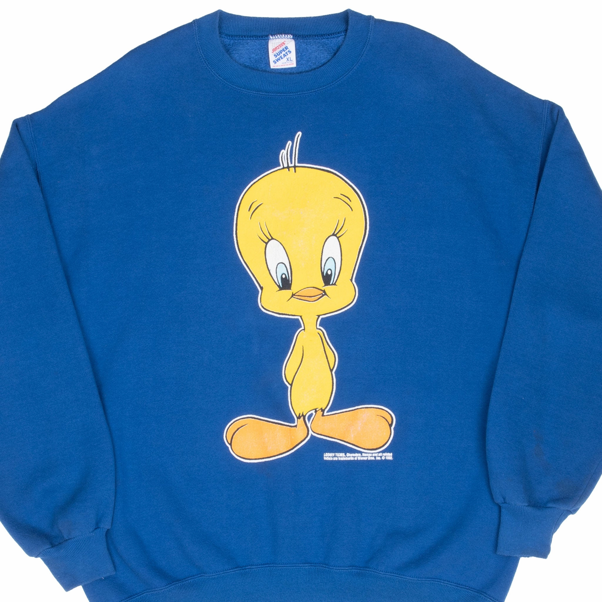 VINTAGE LOONEY TUNES TWEETY 1992 SWEATSHIRT XL MADE IN USA Casual Fit product bag functionality