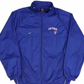 VINTAGE NIKE AIR FORCE BASKETBALL WINDBREAKER JACKET 1990S SIZE XL Ultimate Protection