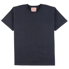 Practical Comfort Easy Look Crewneck T-shirt - Double Heavyweight - Navy