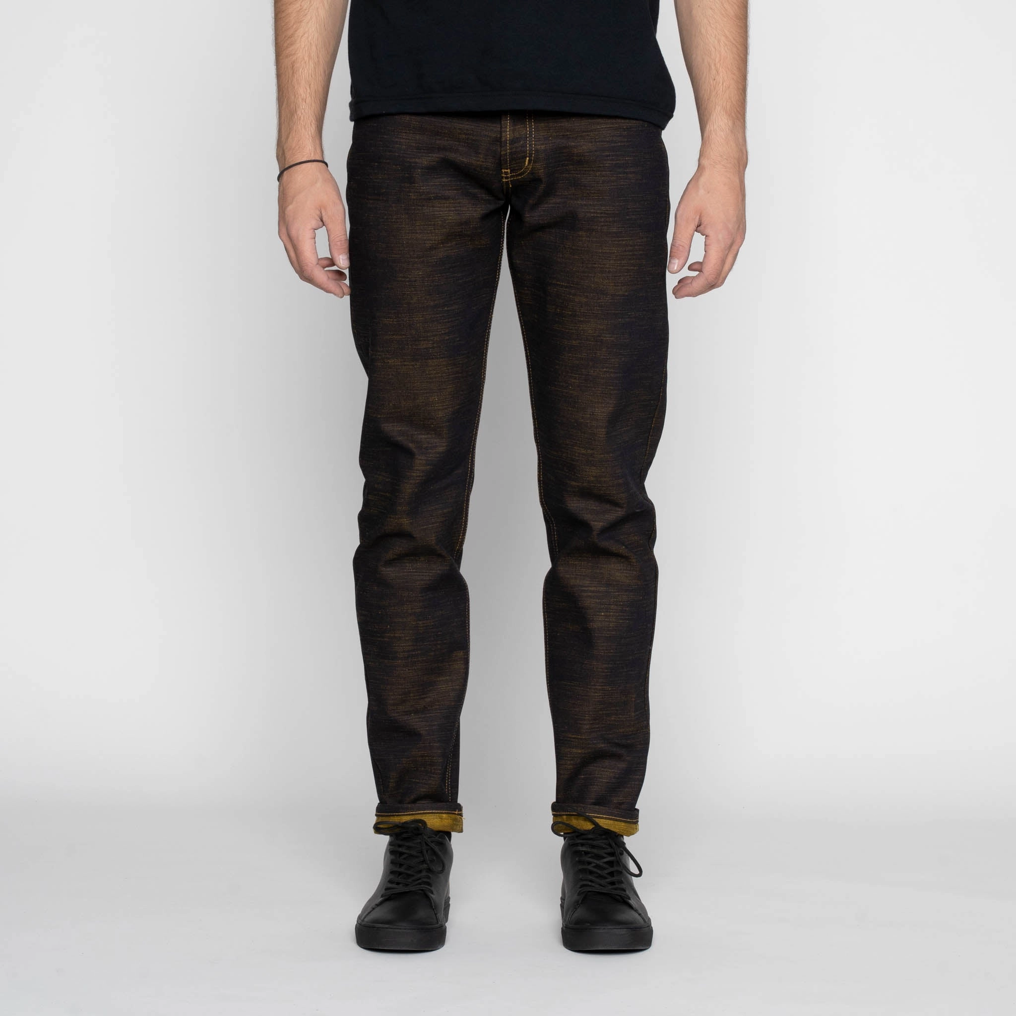 Fray Resistant Hem Couple Look Smooth Easy Guy - King Ghidorah: The Three-Headed Monster Denim