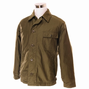 VINTAGE USN US NAVY A-2 A2 DECK JACKET COLD WEATHER 1981 SIZE MEDIUM (38-40) Era