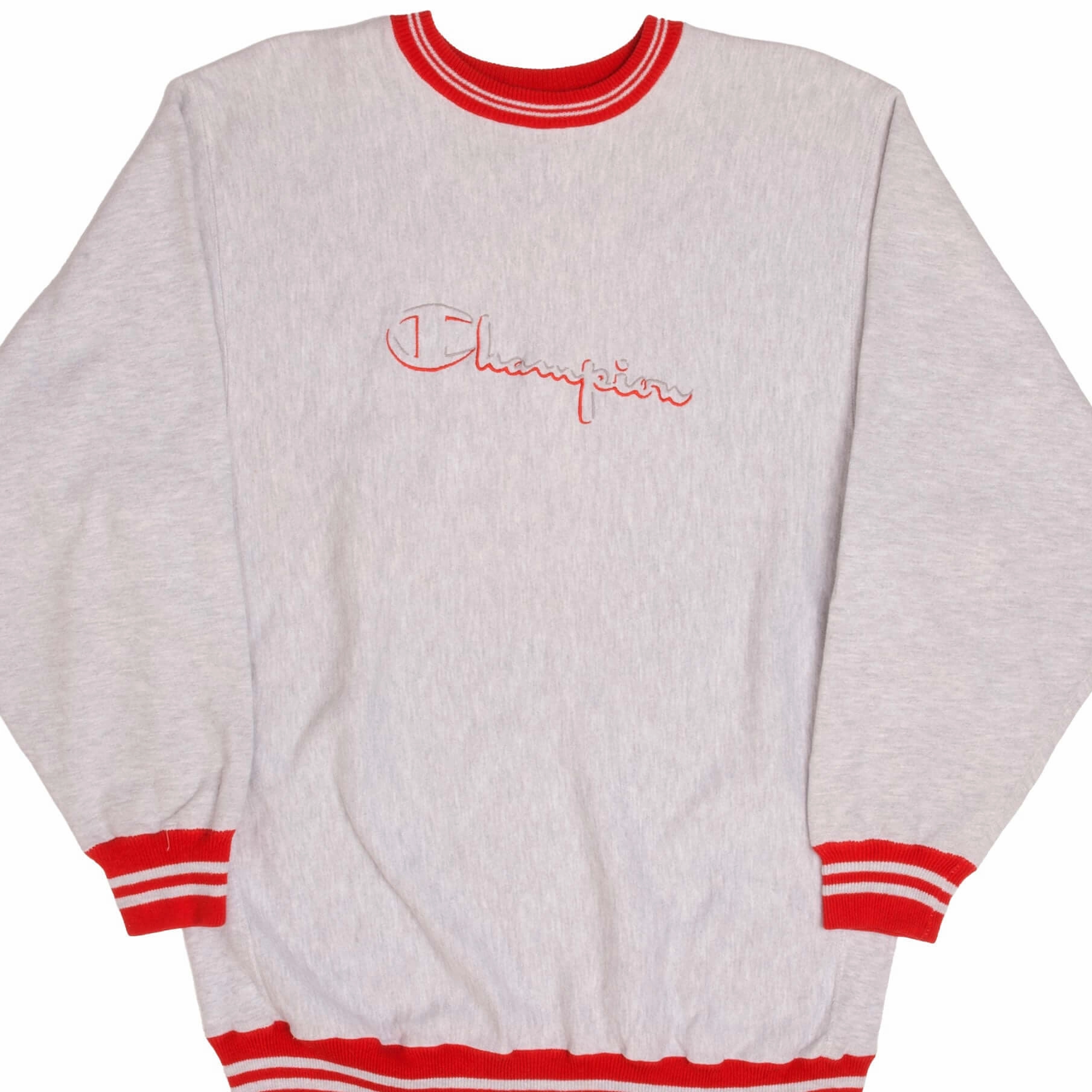 Layer Minimal Essential Active VINTAGE CHAMPION REVERSE WEAVE SPELLOUT SWEATSHIRT 1990S 2XL MADE IN USA