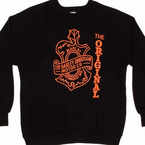 Smart Design VINTAGE HARLEY DAVIDSON SWEATSHIRT 1980s SIZE MEDIUM MADE IN USA