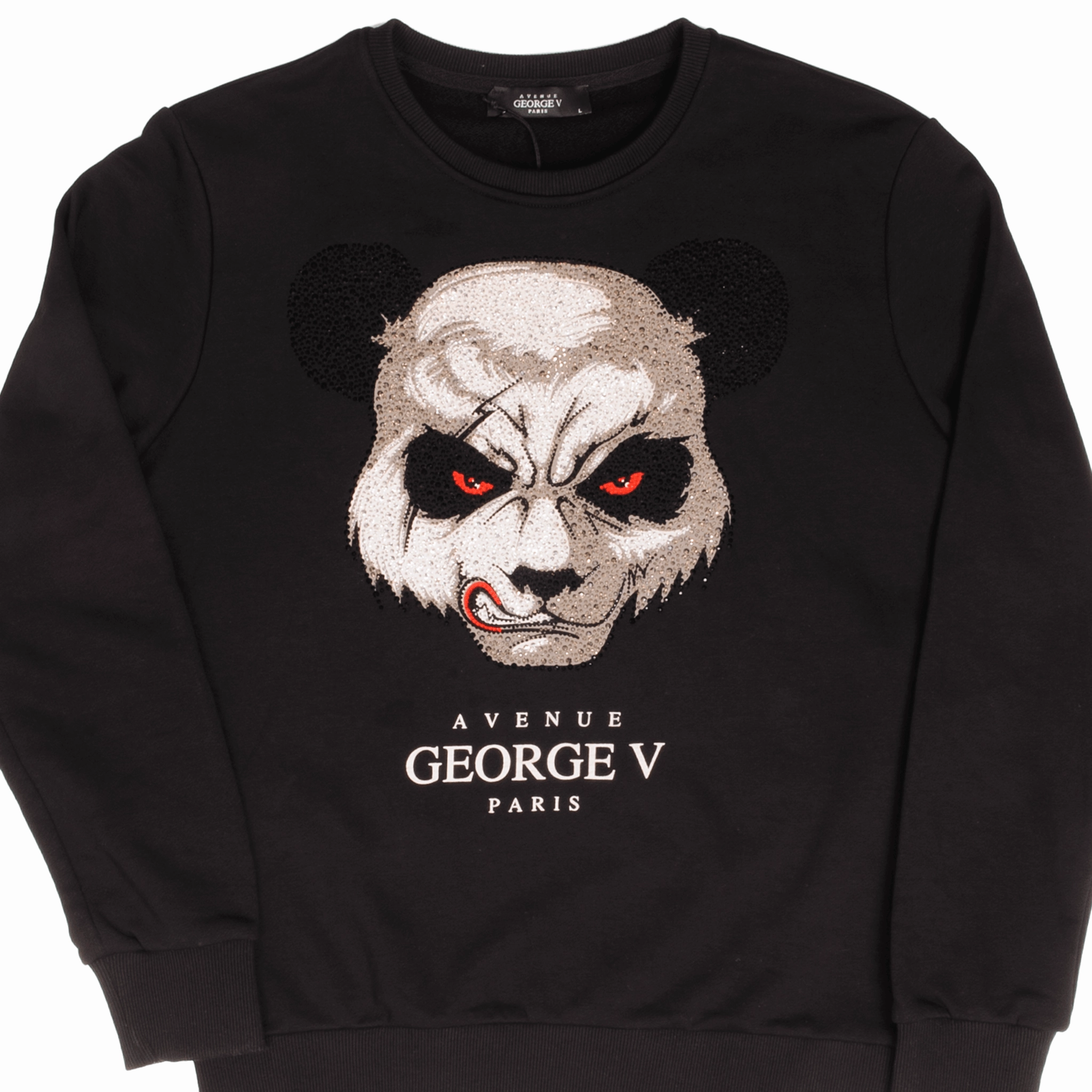Outdoor Sporty product marketing DEADSTOCK AVENUE GEORGE V PARIS WICKED PANDA SWEATSHIRT LARGE