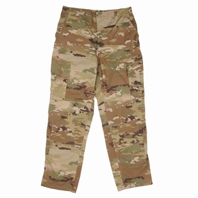 MoistureWickingFabric DEADSTOCK US ARMY SHIELD COMBAT TROUSERS PANTS CAMO MEDIUM REG NOS