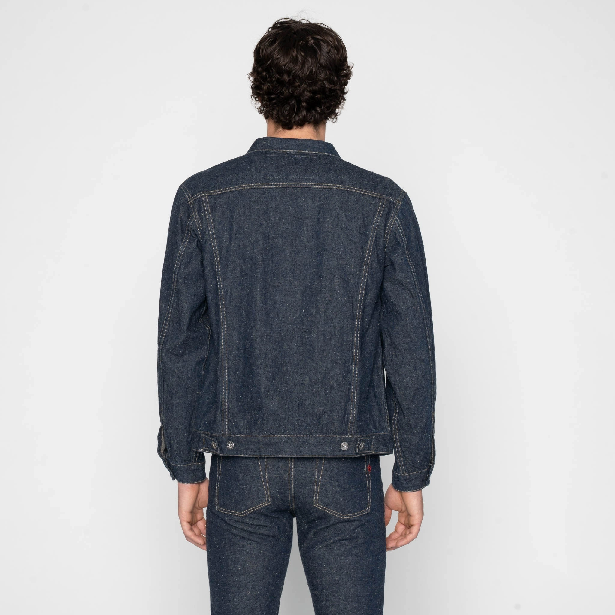 Front Pockets Denim Jacket - MIJ14 - Haru Kaze Selvedge