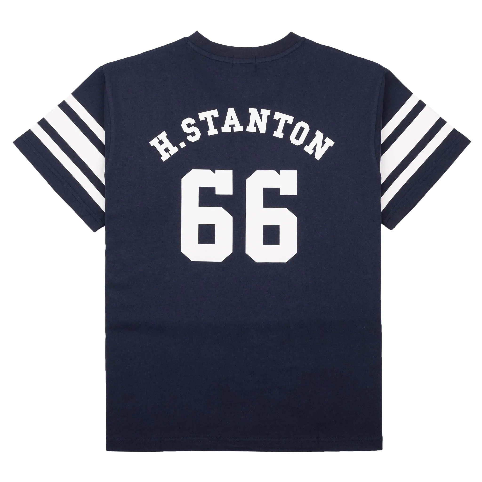 Textured Surface Relax Comfort Style Devil's Cheerleaders T-Shirt - Navy