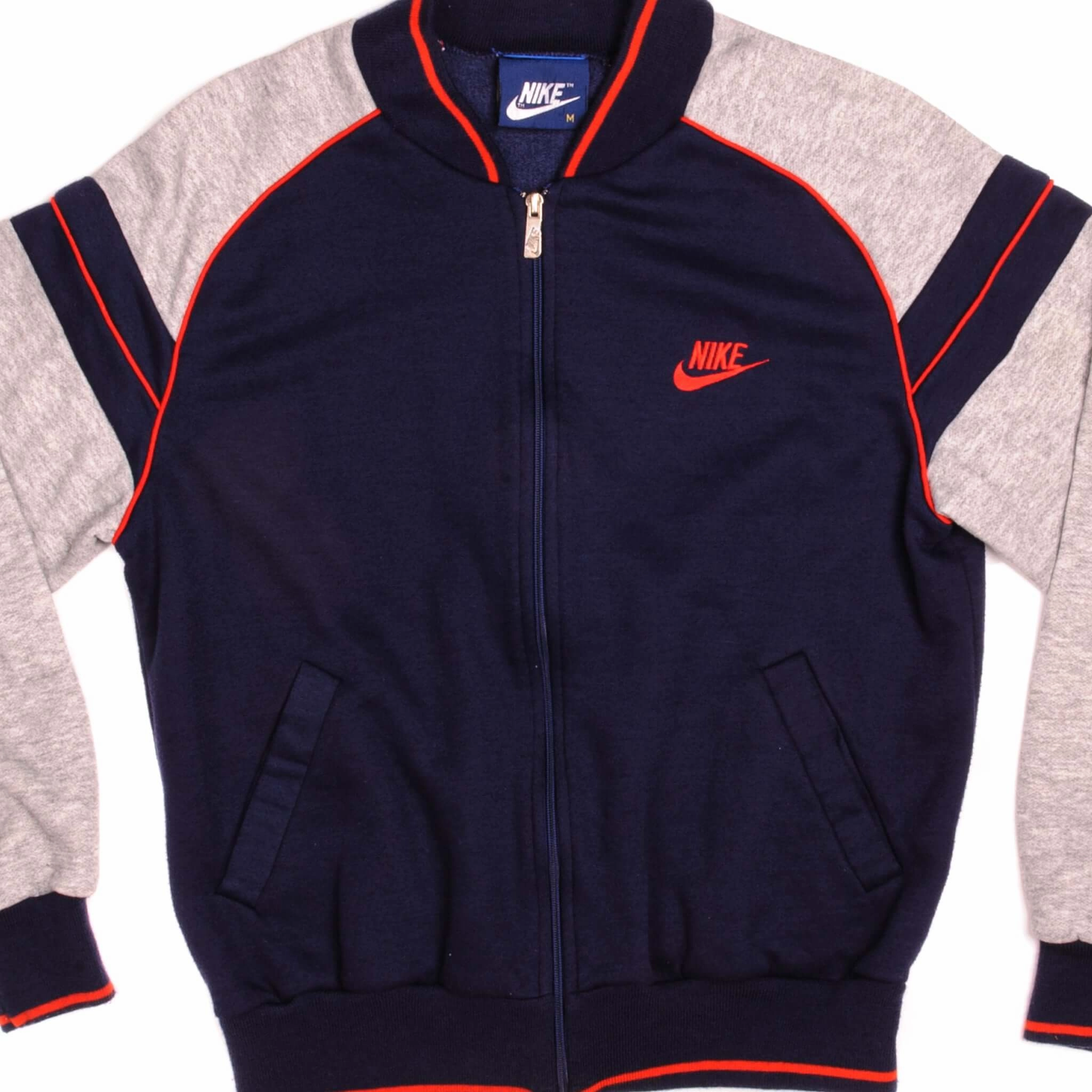 VINTAGE NIKE BLUE LABEL TRACK JACKET 1984-1987 SIZE MEDIUM teachers