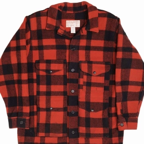 Fashion Finish Chill Control VINTAGE CC FILSON WOOL MACKINAW CRUISER PLAID STYLE 110 SZE XL 1990S MADE IN USA