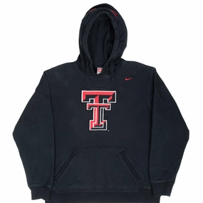VINTAGE TEXAS TECH RED RAIDERS NIKE HOODIE SWEATSHIRT 2000S MEDIUM appropriate for weekdays product jewelry adornment
