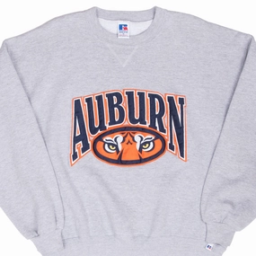 VINTAGE NCAA AUBURN TIGERS RUSSEL ATHLETICS SWEATSHIRT 1990S XL MADE IN USA Fashionable Hoodie Oversized Design