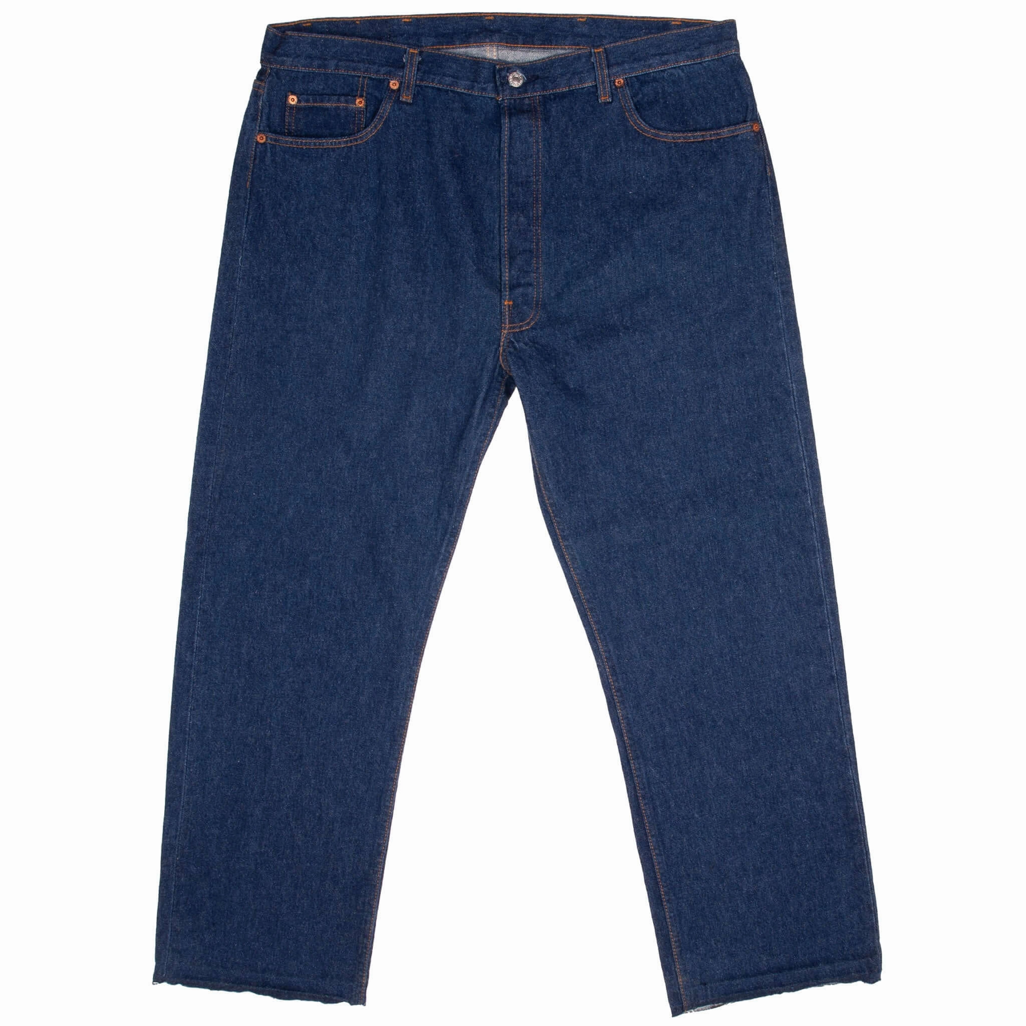 VINTAGE LEVIS 501 INDIGO DARK WASH JEANS 1980S SIZE 40X28 MADE IN USA Office Wear Chill Outfit Date Night