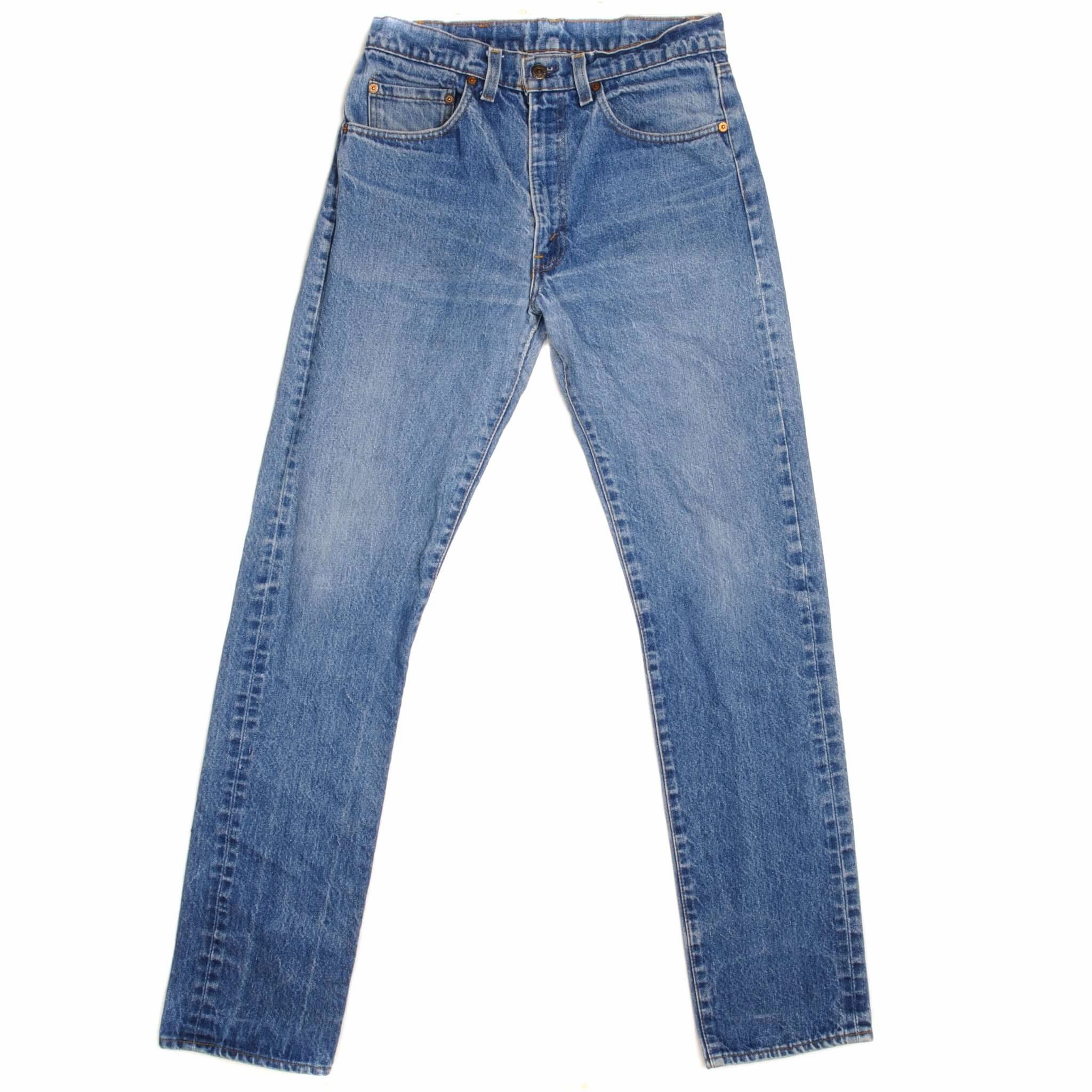 Sustainable Road Trip VINTAGE LEVIS 505 JEANS INDIGO SIZE W31 L34 MADE IN USA