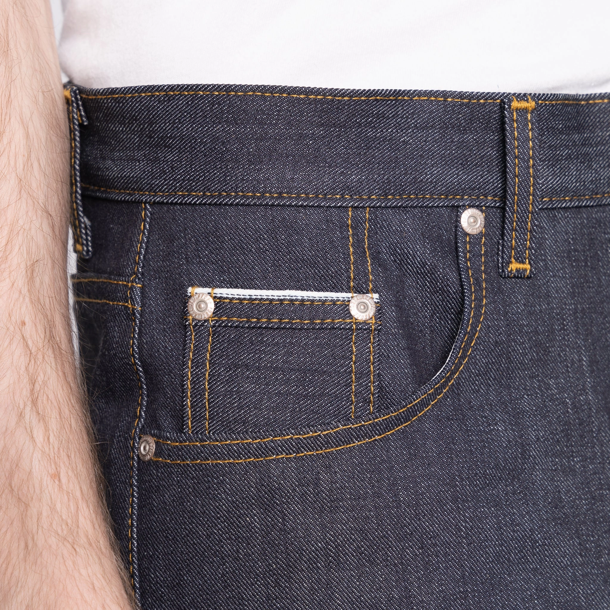 Easy Guy - Left Hand Twill Selvedge - 36" Long Inseam Perfect Fit Waist