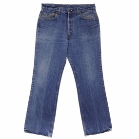 VINTAGE LEVIS 517 JEANS INDIGO 1980S SIZE W35 L31 MADE IN USA High-Quality Fabric Suitable Fit