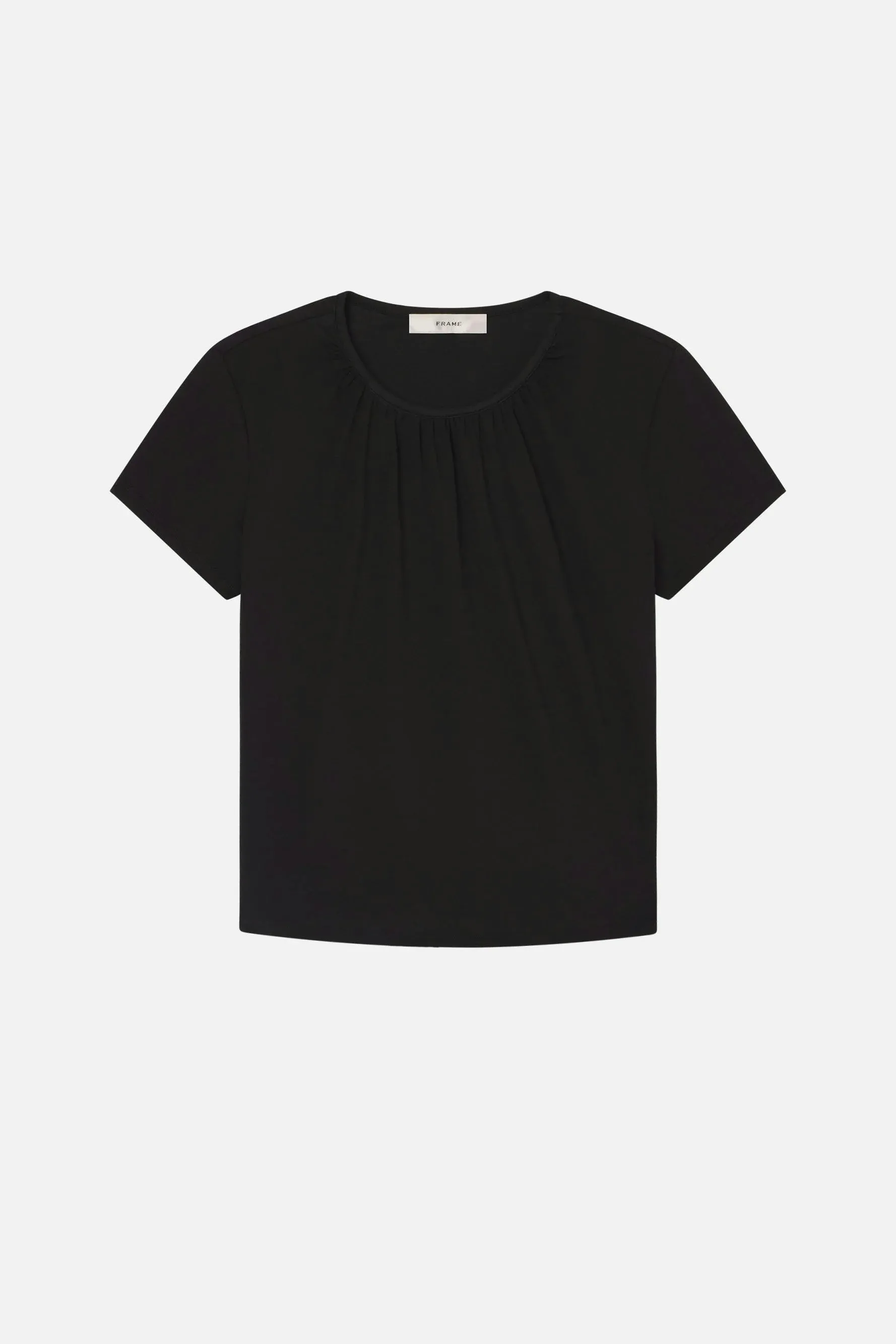 The Gathered Tee Breathable Material