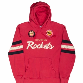 Urban Edge ring accents VINTAGE NBA HOUSTON ROCKET MITCHELL & NESS HOODIE SWEATSHIRT XL