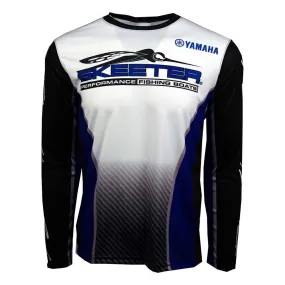 Skeeter Youth Royal Tournament Jersey Long Sleeve Performance Stretch Quick Dry Wear
