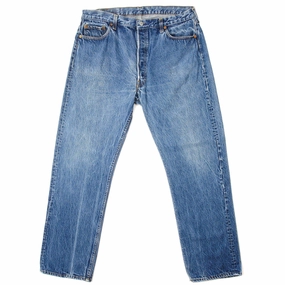 Autumn Days Unisex Wear Teen Outfit Trendy Evening Stroll VINTAGE LEVIS 501 JEANS INDIGO 1970-1985 SIZE W37 L31 MADE IN USA