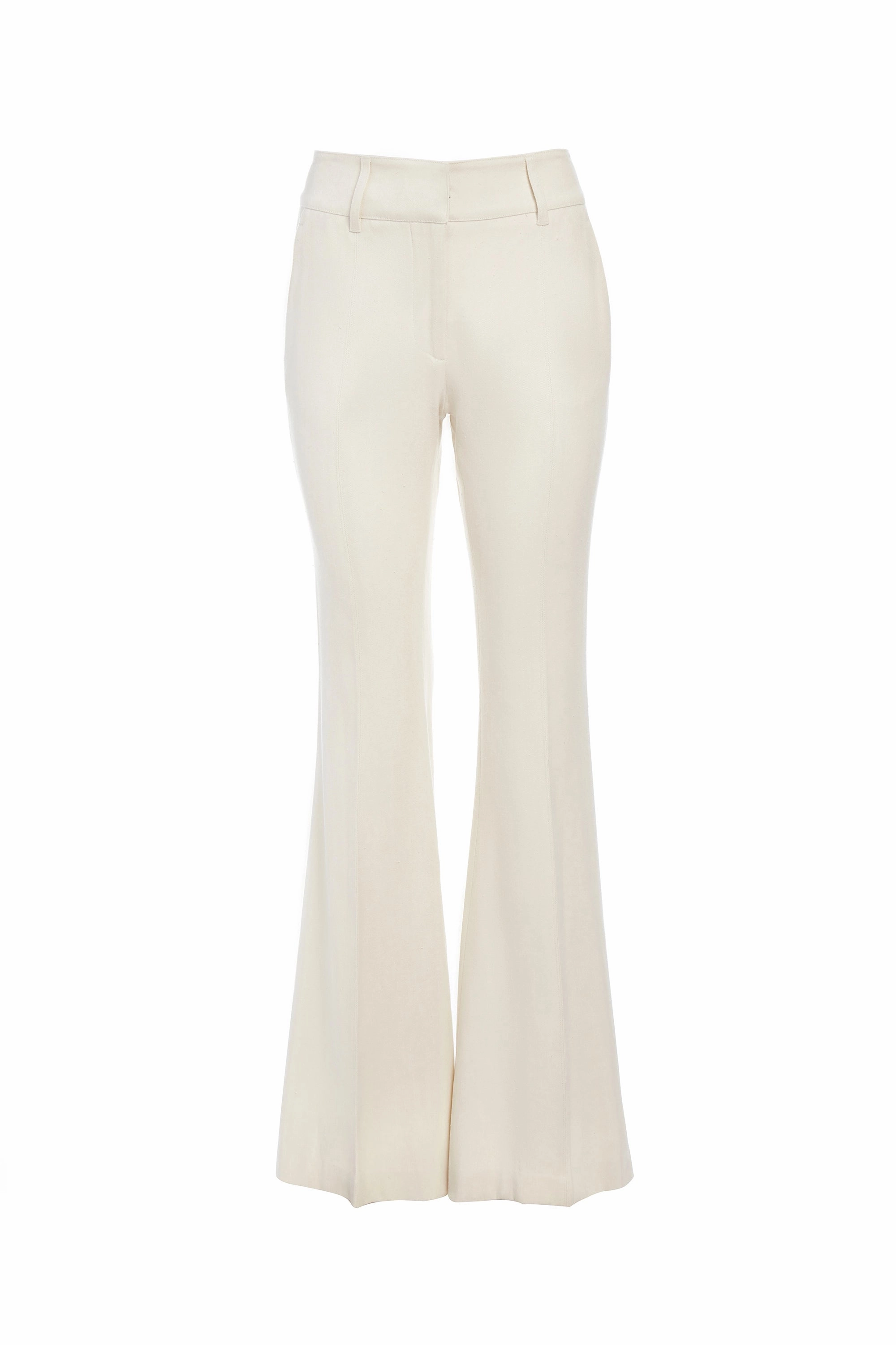 Rhein Pant in Ivory Hemp Cotton Casual Style Moisture Management