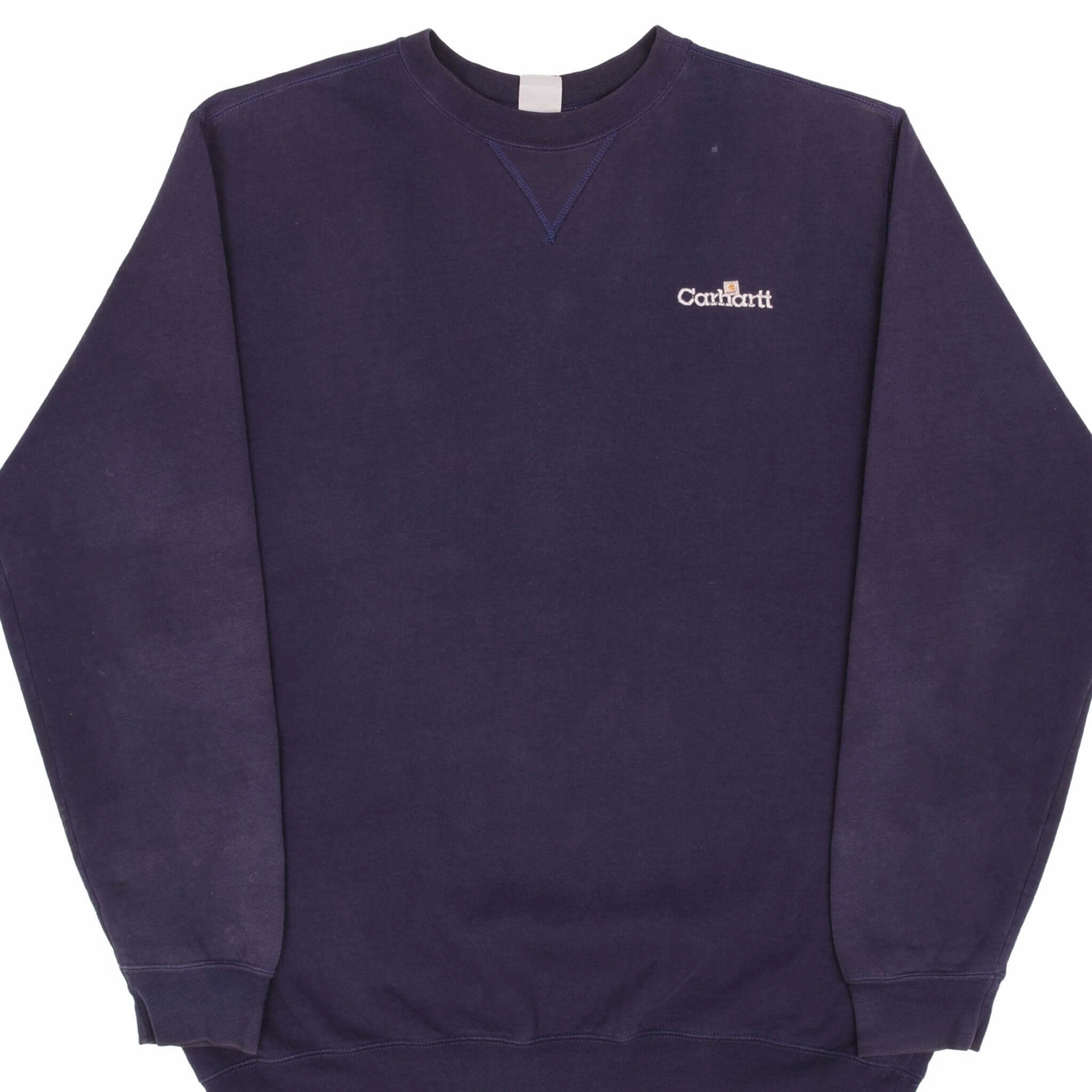 VINTAGE CARHARTT NAVY BLUE HEAVYWEIGHT CREWNECK SWEATSHIRT SIZE XL TALL Trendy Fashion Comfy Fit