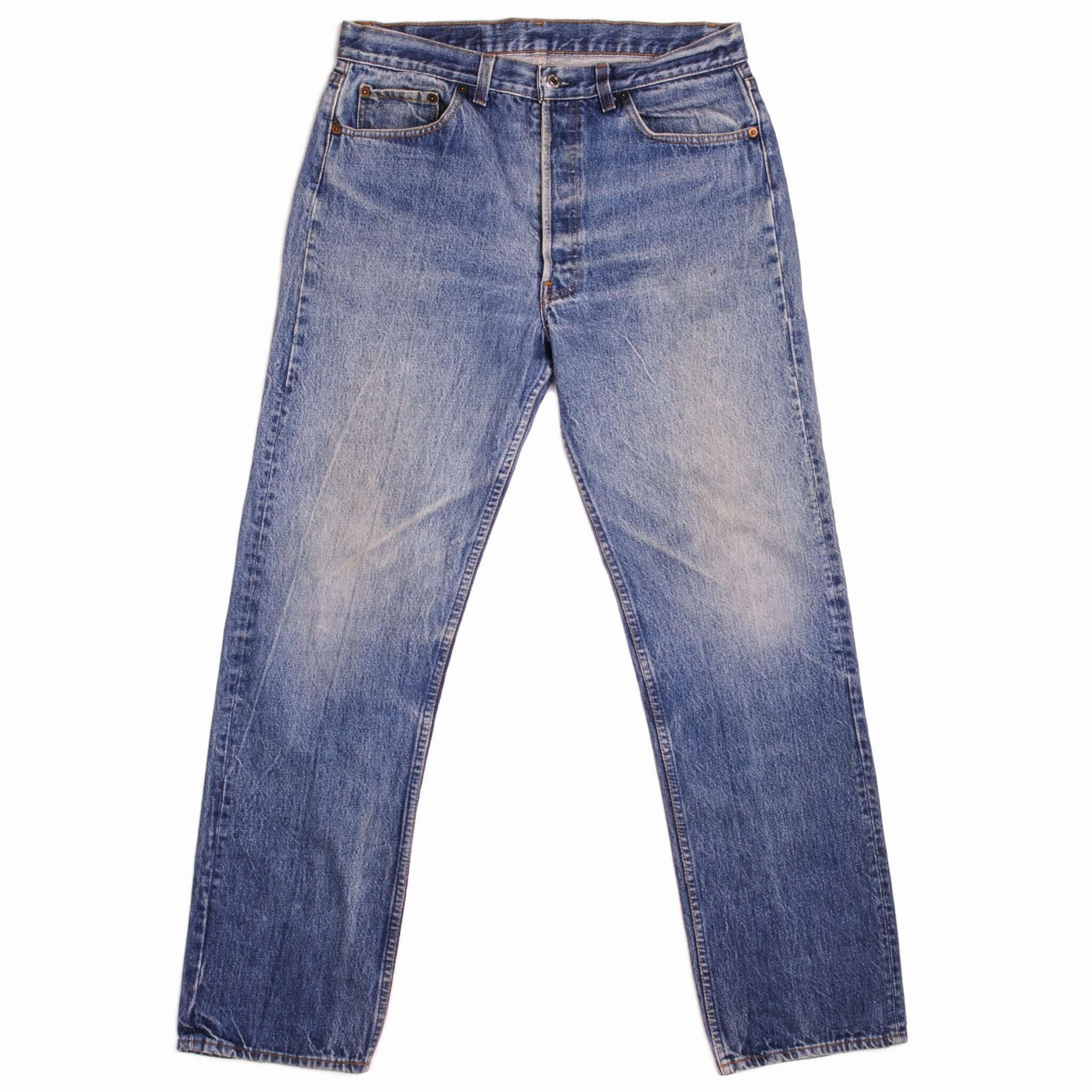 Daily Wear Breathable Classic Casual Movement VINTAGE LEVIS 501 JEANS INDIGO 1988-1993 SIZE W33 L30 MADE IN USA