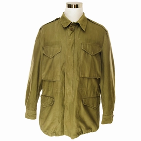 VINTAGE US ARMY FIELD JACKET M-1951 M51 1953 KOREAN WAR SIZE MEDIUM LONG Seasonal Style Waterproof Protection