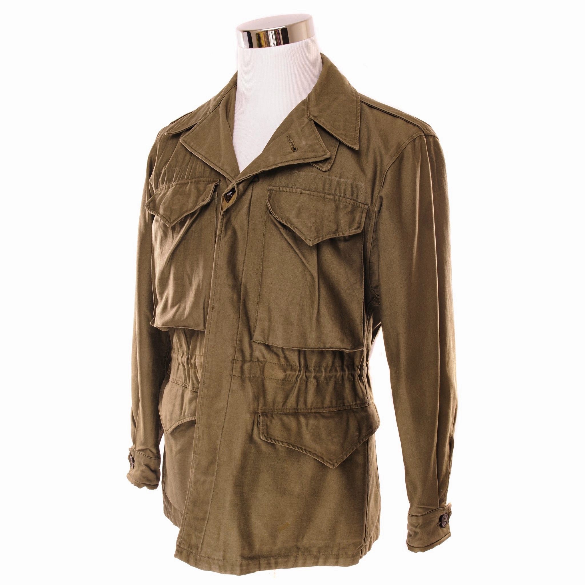 Office Look Gel VINTAGE US ARMY M-1943 M43 FIELD JACKET WW2 ERA SIZE 32R