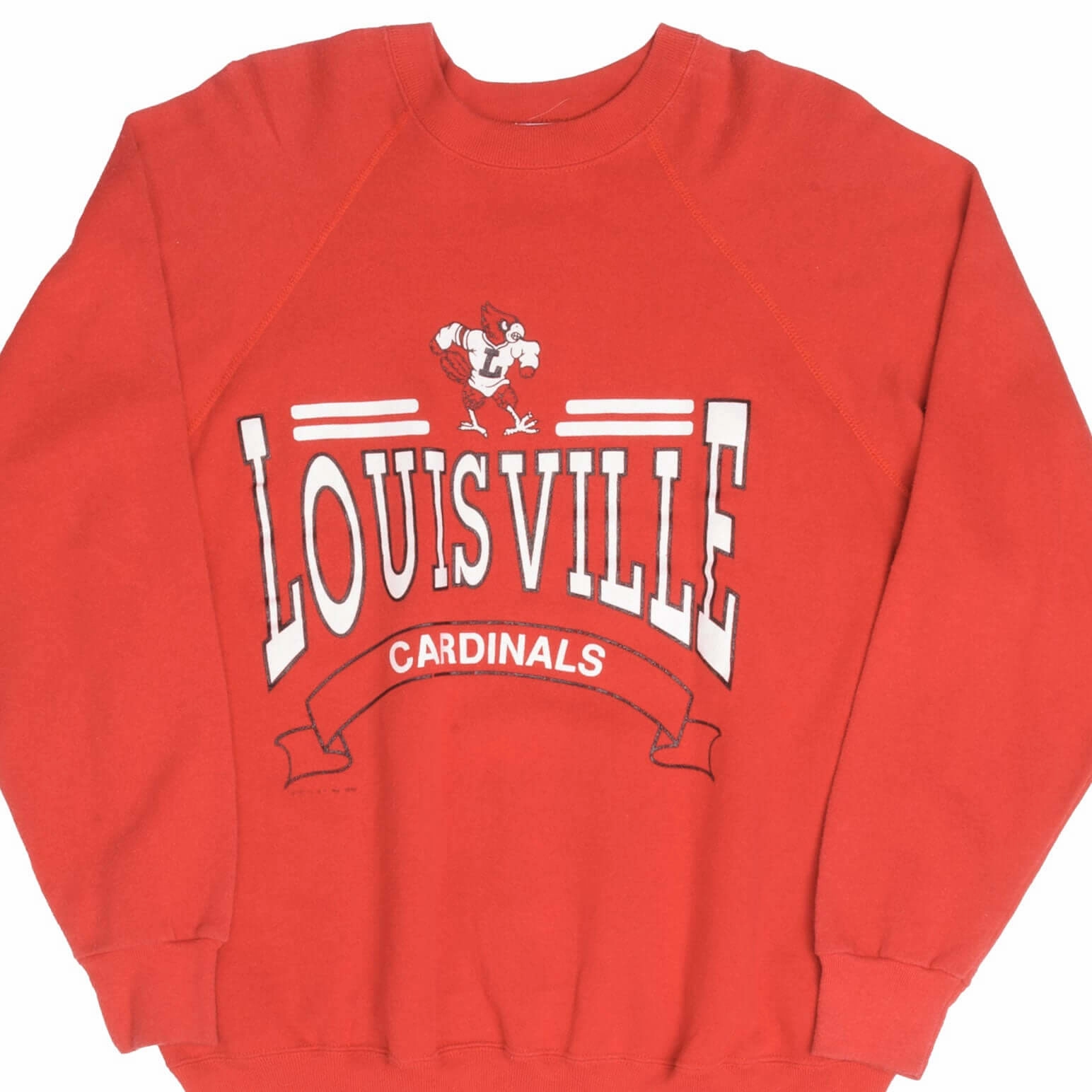 Competitive Advantage Timeless Style VINTAGE NFL LOUISVILLE CARDINALS SWEATSHIRT 1988 SIZE LARGE MADE IN USA