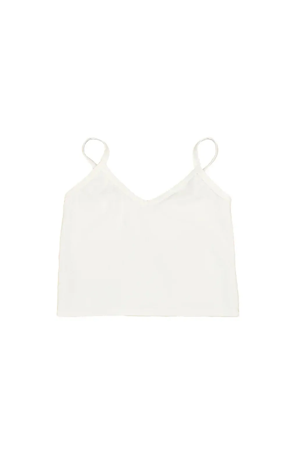 Comfort Waist Cotton Blend Spaghetti Tank