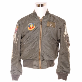 VINTAGE US AIR FORCE L-2B FLIGHT JACKET 1968 VIETNAM WAR SIZE MEDIUM PATCH Durable Material