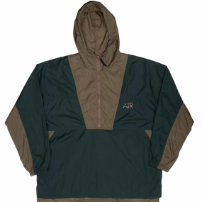 Versatile Shell VINTAGE NIKE AIR PINE GREEN PULLOVER WINDBREAKER JACKET 1990S SIZE LARGE