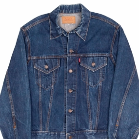 Light Rain High Density Weave VINTAGE LEVIS TYPE 3 JACKET SINGLE STITCH TWO POCKETS SIZE 44 1970S MADE IN USA