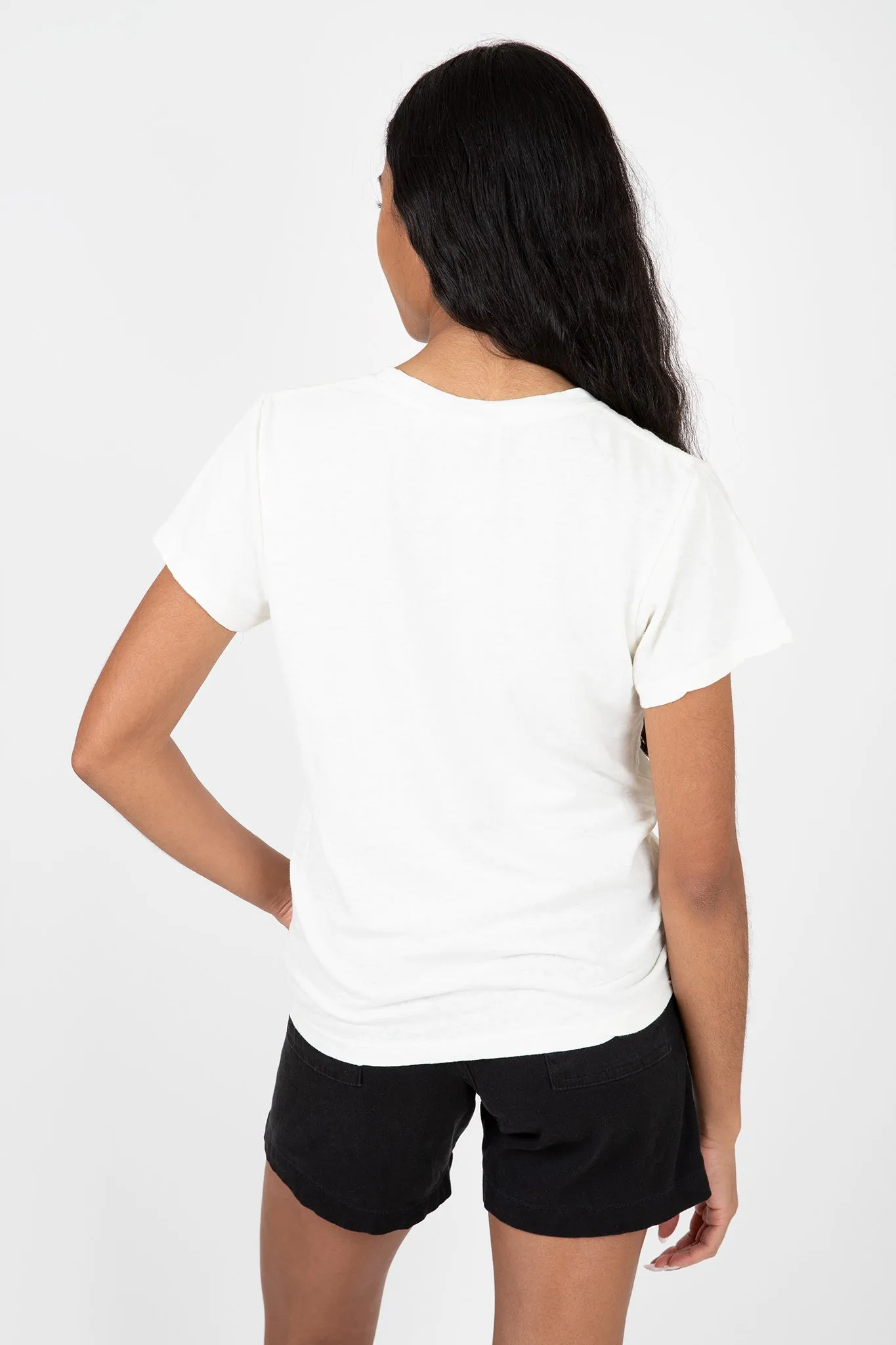 Lorel Tee Heavyweight Weave Flexible Comfort