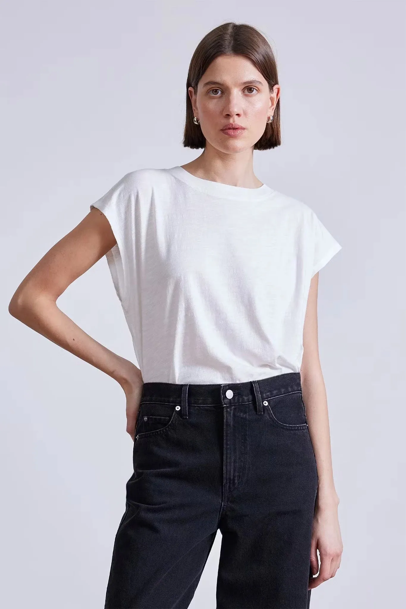 Double Stitched Hem Fuerza Tee