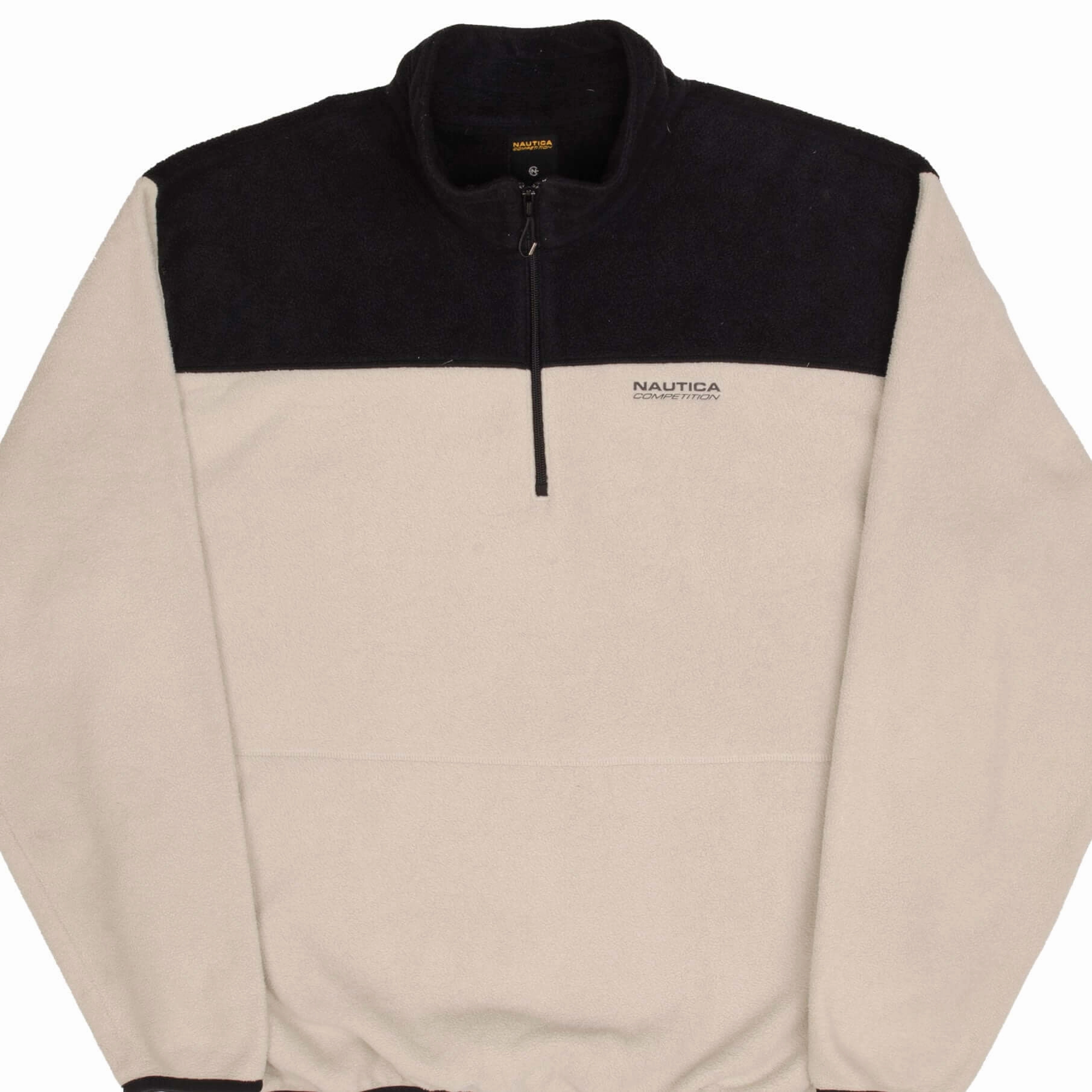 Weather Coat VINTAGE NAUTICA COMPETITION PULLOVER FLEECE JACKET 1990S SIZE 2XL MADE IN USA