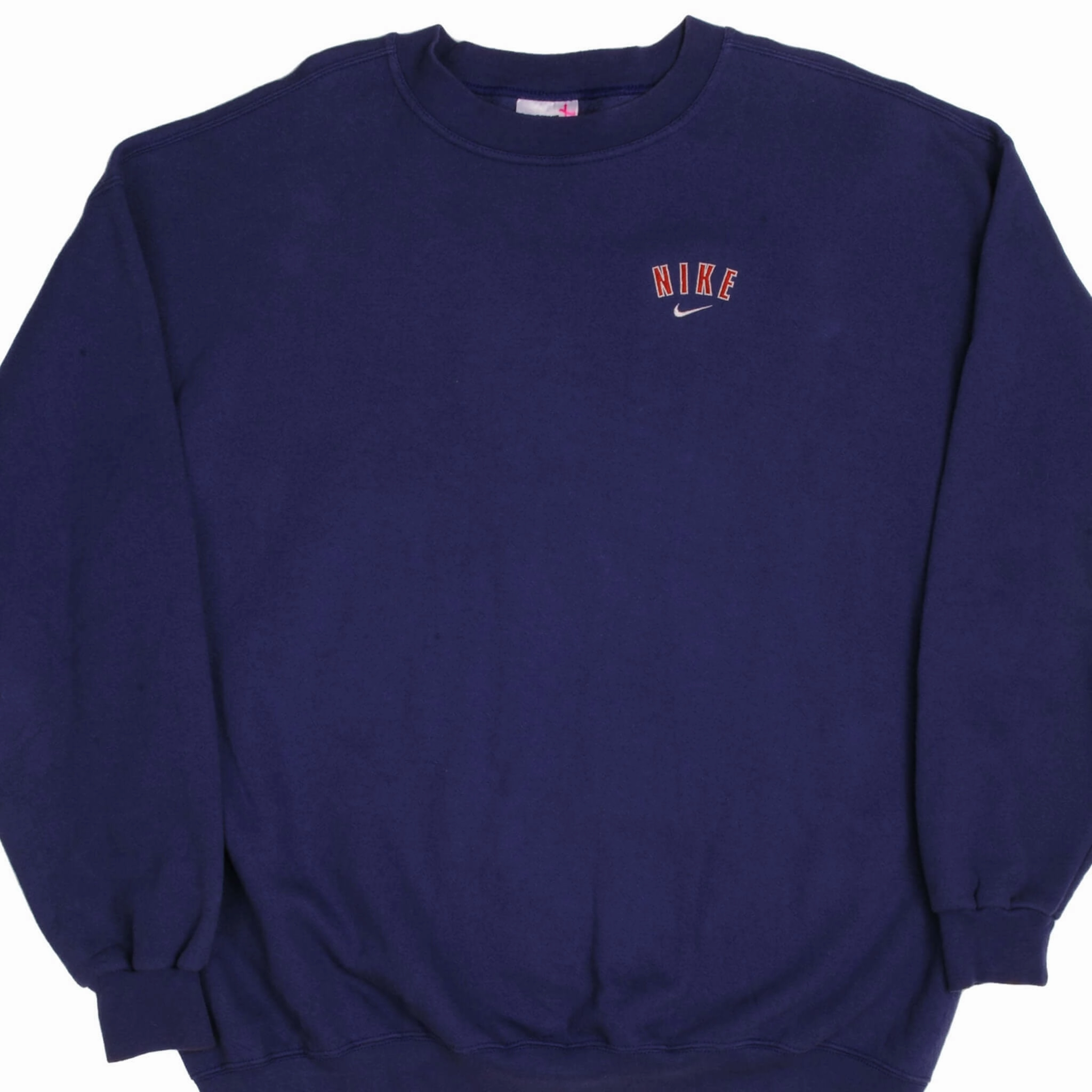 VINTAGE NIKE SWOOSH SWEATSHIRT LATE 1990s SIZE XL MADE IN USA Relaxed Vibe