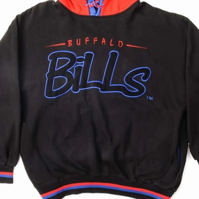 VINTAGE STARTER NFL BUFFALO BILLS HOODIE SWEATSHIRT SIZE LARGE Weekend Casual
