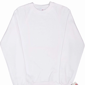 product formal casual harmony Street Essential VINTAGE JERZEES WHITE BLANK CREWNECK SWEATSHIRT 1990S SMALL MADE IN USA DEADSTOCK