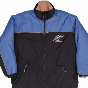 UV-protection VINTAGE NBA WASHINGTON WIZARDS REVERSIBLE JACKET 1990S SIZE LARGE DEADSTOCK