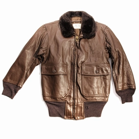 Relationship Outdoor Core VINTAGE USN US NAVY FLIGHT LEATHER JACKET TYPE G-1 G1 1976 SIZE 36