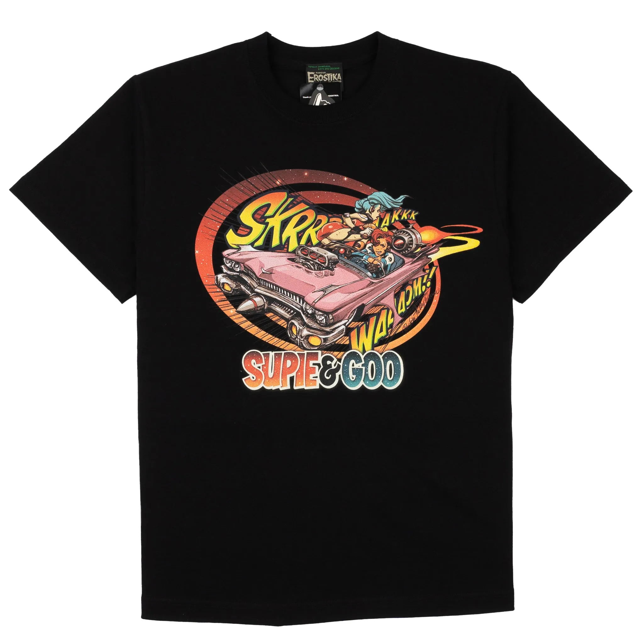 Get Away T-shirt - Black ZeroDistressFinish Breathable Waist