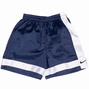 Stretch Flex Everyday Ready VINTAGE NIKE BLUE & WHITE CLASSIC SWOOSH TRACK SHORTS 1990S MEDIUM