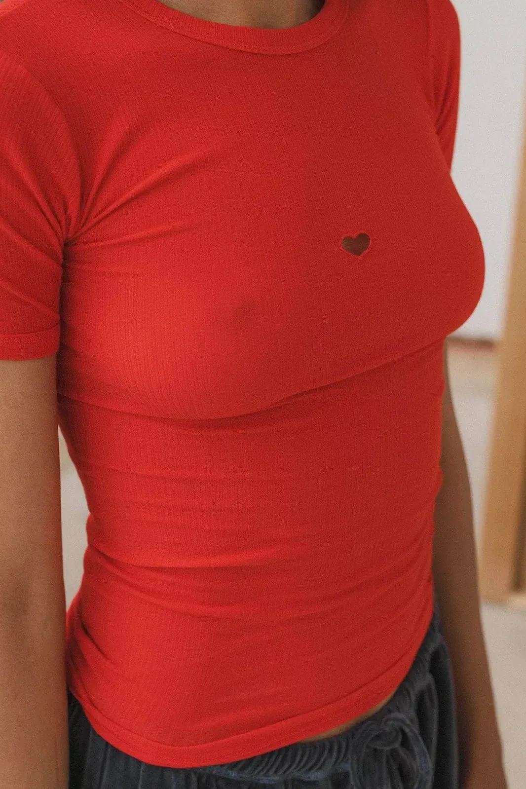 VintageWash Heart tee shirt