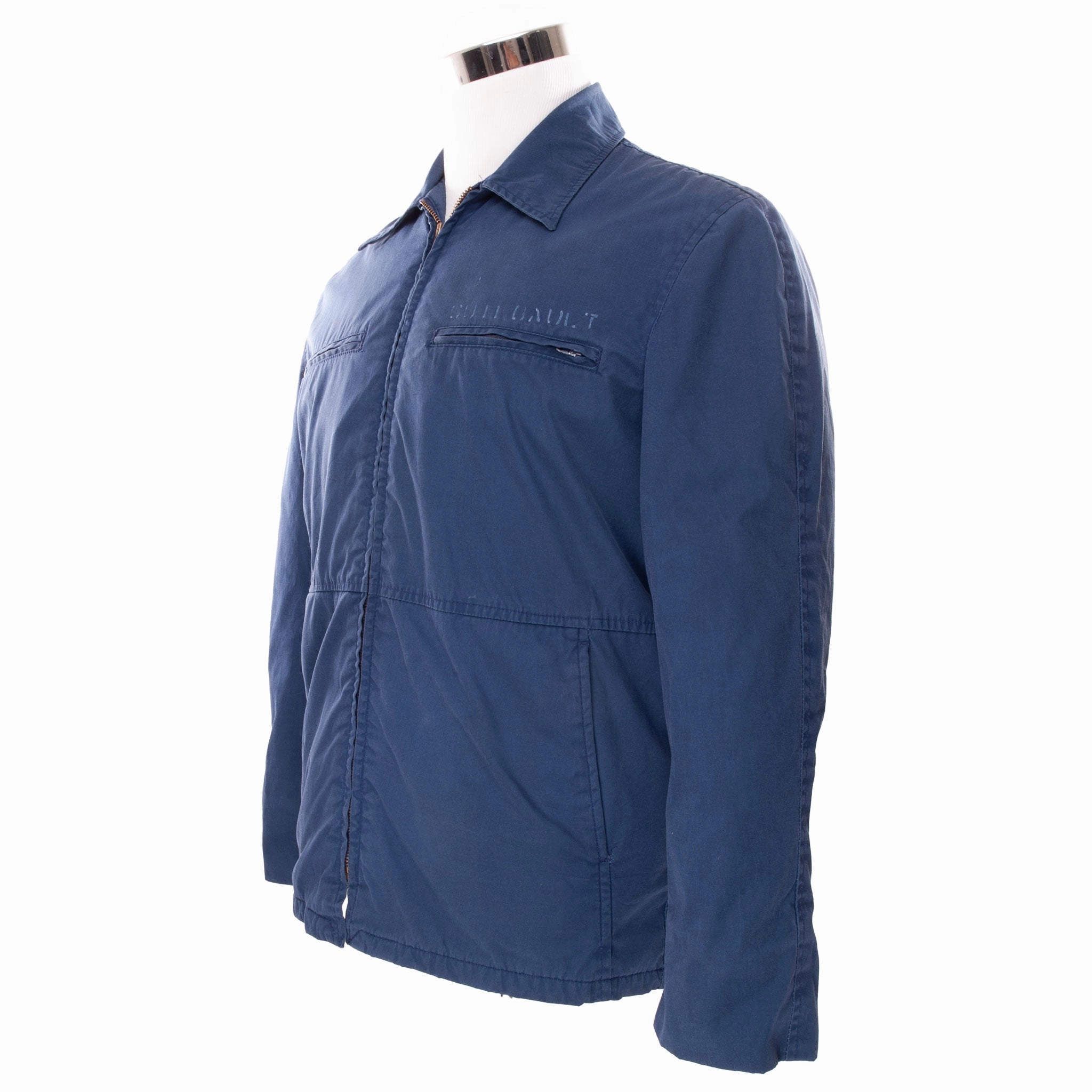 VINTAGE USN US NAVY UTILITY DECK JACKET 1985 SIZE 40R Airy Warmth Stretchable Material