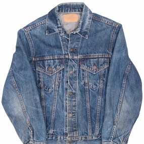 VINTAGE LEVIS TYPE 3 DENIM JACKET SINGLE STITCH BIG E SIZE 36 1970S MADE IN USA Ventilation Panels