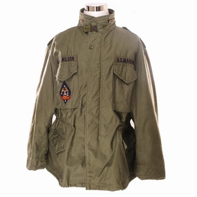 Performance Gear High Density Weave VINTAGE US MARINES FIELD JACKET M-1965 M65 SIZE 2XL REGULAR PATCH RECON