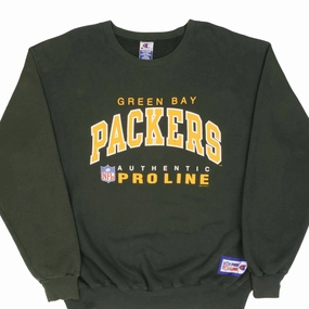 VINTAGE NFL GREEN BAY PACKERS 1996 CHAMPION PRO LINE SWEATSHIRT SIZE 2XL Athletic Elastic